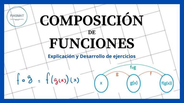 Mejora tus habilidades matemáticas con estos ejercicios de composición de funciones